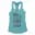 Nama Edhu Panalum Indha Ulagam Namala Uththu Paakanum Women's Racerback Tank in Solid Cancun Color